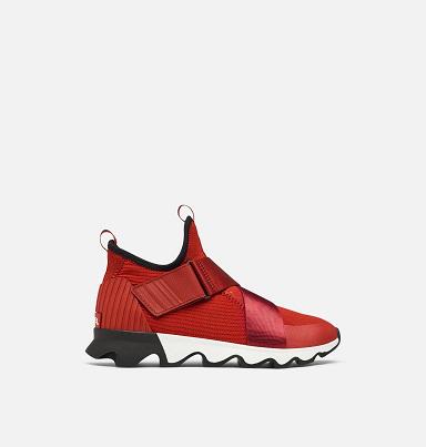 Sorel Kinetic Womens Shoes Red - Sneaker NZ8417205